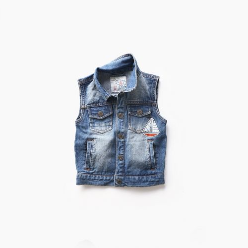 Gilet garçon en toile - Ref 2067108