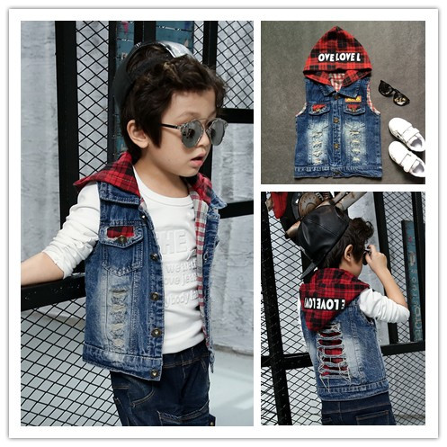 Gilet garçon en toile - Ref 2067145