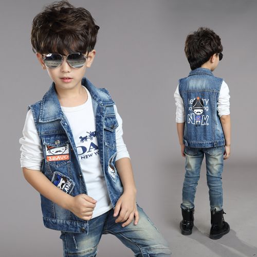 Gilet garçon BABY en toile - Ref 2067219