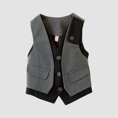 Gilet garçon en Toile de coton - Ref 2067266