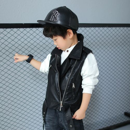 Gilet garçon en cuir - Ref 2067267