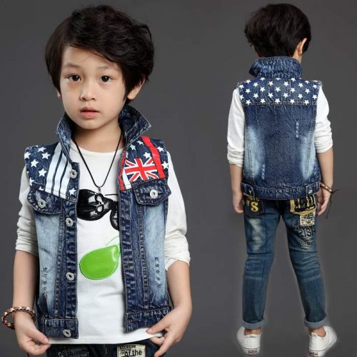 Gilet garçon en toile - Ref 2067270