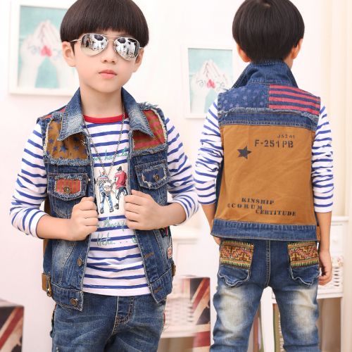 Gilet garçon en toile - Ref 2067288