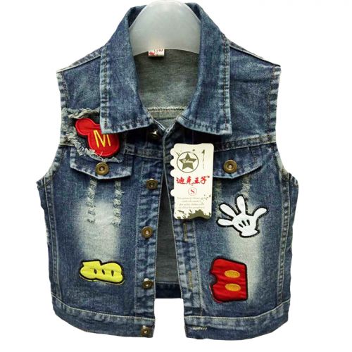 Gilet garçon DKWZ en toile - Ref 2067326