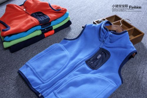 Gilet garçon en toison - Ref 2067337