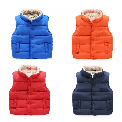 Gilet garçon YIQIBAOBEI en polyester - Ref 2067349