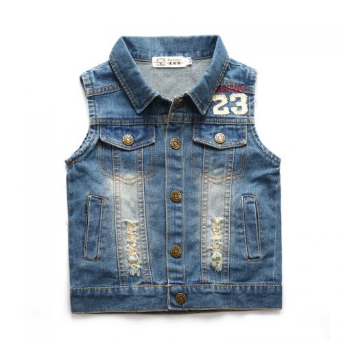 Gilet garçon en Toile de coton - Ref 2067368