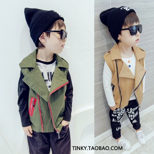 Gilet garçon TINKY en Toile de coton - Ref 2067402