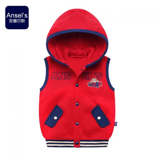 Gilet garçon ANSELS en Toile de coton - Ref 2067421