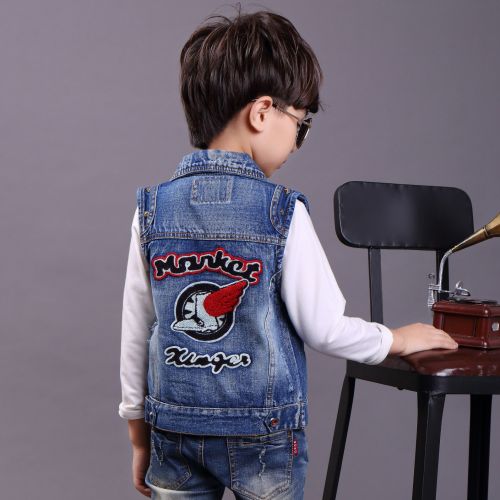 Gilet garçon en toile - Ref 2067509