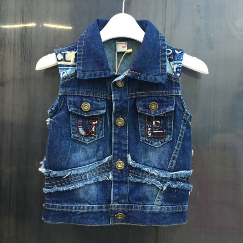 Gilet garçon en toile - Ref 2067516
