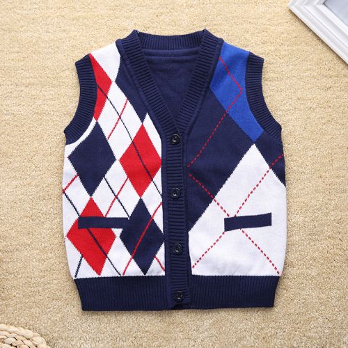 Gilet garçon en coton - Ref 2067562