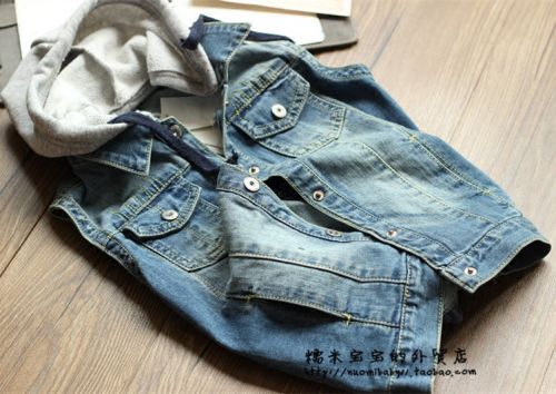 Gilet garçon en toile - Ref 2067571