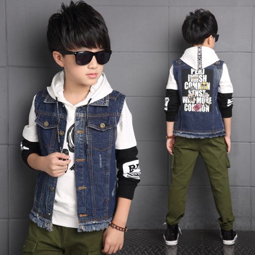 Gilet garçon en coton - Ref 2067713