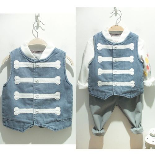 Gilet garçon en toile - Ref 2067738