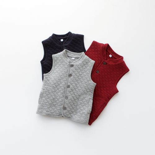 Gilet garçon ORTHER en Toile de coton - Ref 2067861