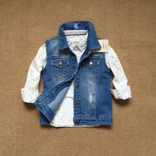 Gilet garçon en toile - Ref 2067863