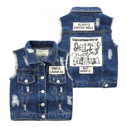 Gilet garçon en Toile de coton - Ref 2067879