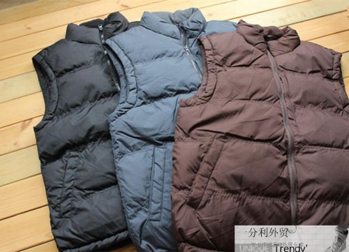 Gilet hiver sans manche uniGenre en polyester - Ref 603530