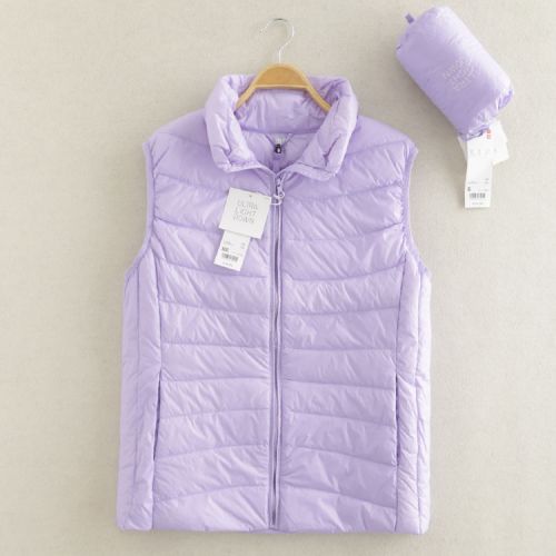  Gilet hiver sans manche uniGenre en nylon - Ref 603761