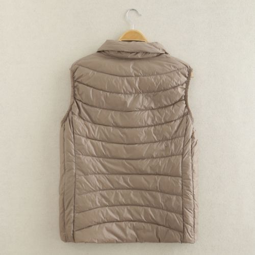  Gilet hiver sans manche uniGenre en nylon - Ref 603902