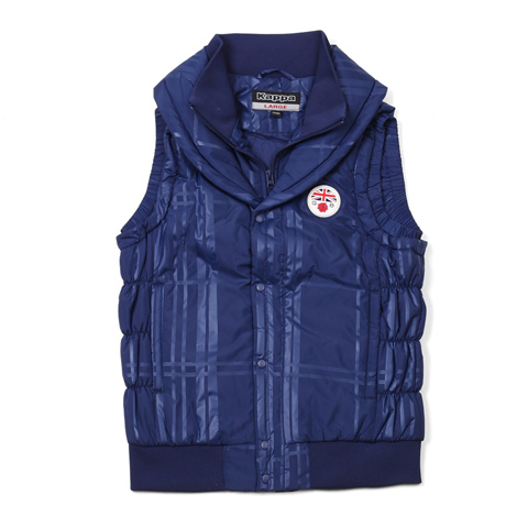  Gilet hiver sans manche homme KAPPA en polyester - Ref 604015