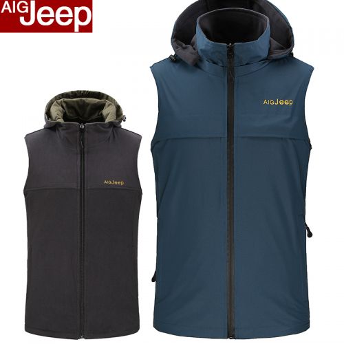  Gilet hiver sans manche homme en polyester - Ref 604364
