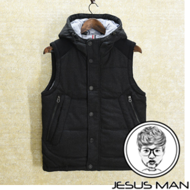 Gilet hiver sans manche uniGenre aucun en coton - Ref 604366