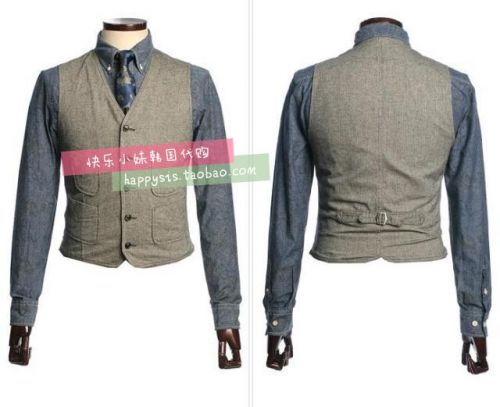 Gilet hiver sans manche GOTY T.I FOR MEN en coton - Ref 604437