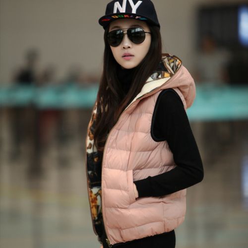  Gilet hiver sans manche femme en coton - Ref 604499