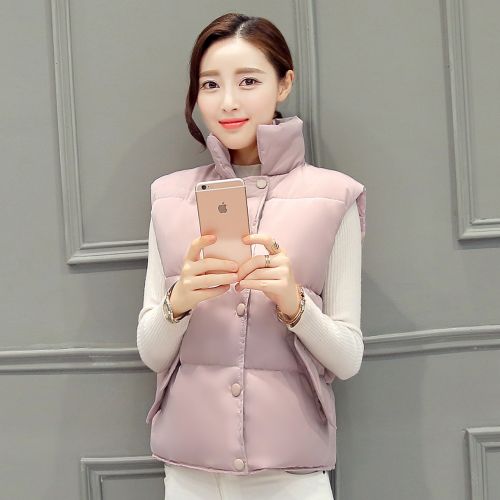 Gilet hiver sans manche femme en coton - Ref 604546