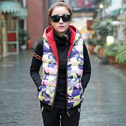 Gilet hiver sans manche femme Cotton vest - Ref 604871