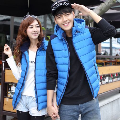 Gilet hiver sans manche uniGenre en polyester - Ref 604910