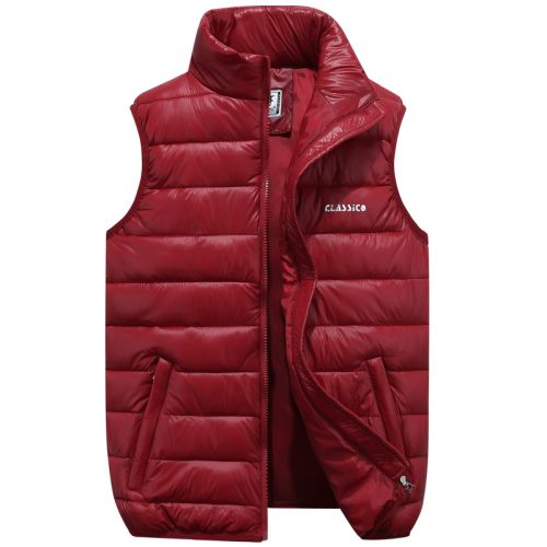 Gilet hiver sans manche uniGenre en coton - Ref 605056
