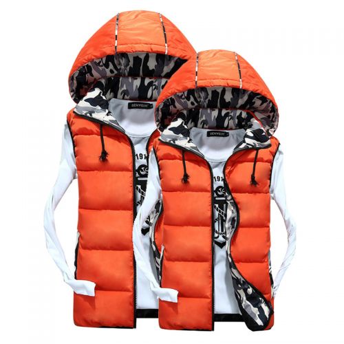 Gilet hiver sans manche uniGenre en polyester - Ref 605061
