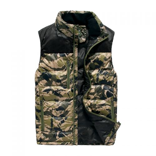 Gilet hiver sans manche homme en nylon - Ref 605627