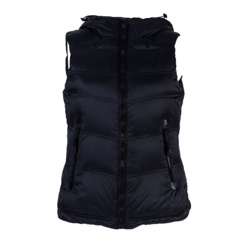 Gilet hiver sans manche femme en nylon - Ref 605956