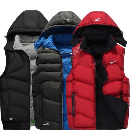  Gilet hiver sans manche homme en nylon - Ref 606240