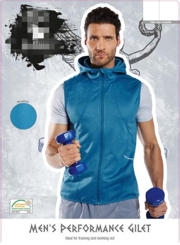 Gilet hiver sans manche homme CRIVIT en polyester - Ref 606363