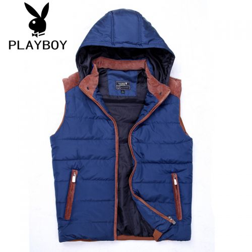  Gilet hiver sans manche homme PLAYBOY en polyester - Ref 606768