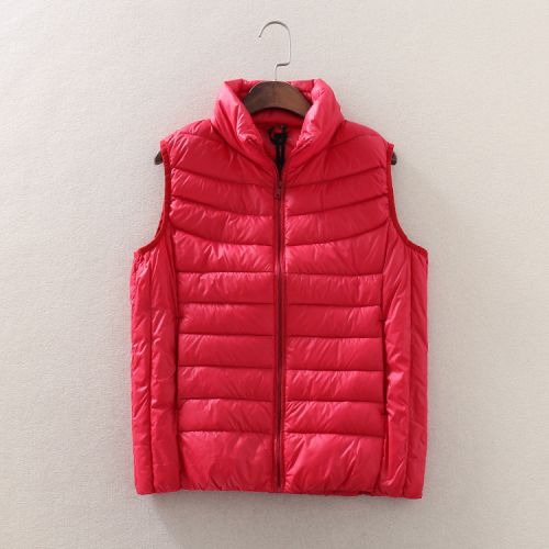  Gilet hiver sans manche uniGenre en polyester - Ref 606955