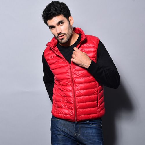 Gilet hiver sans manche homme en polyester - Ref 607025
