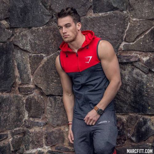 Gilet hiver sans manche gymshark gilet en coton - Ref 607211
