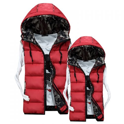 Gilet hiver sans manche uniGenre en polyester - Ref 607345