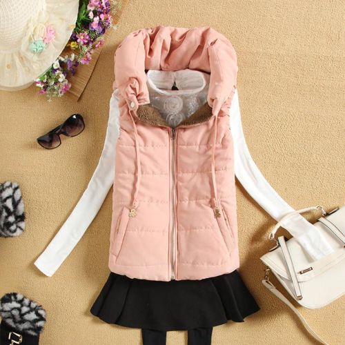 Gilet hiver sans manche en coton - Ref 607372