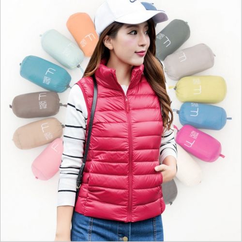Gilet hiver sans manche femme en polyester - Ref 607939