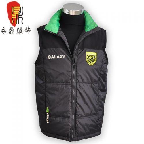 Gilet hiver sans manche uniGenre M en coton - Ref 607973