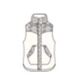  Gilet hiver sans manche femme LINING - Ref 608040