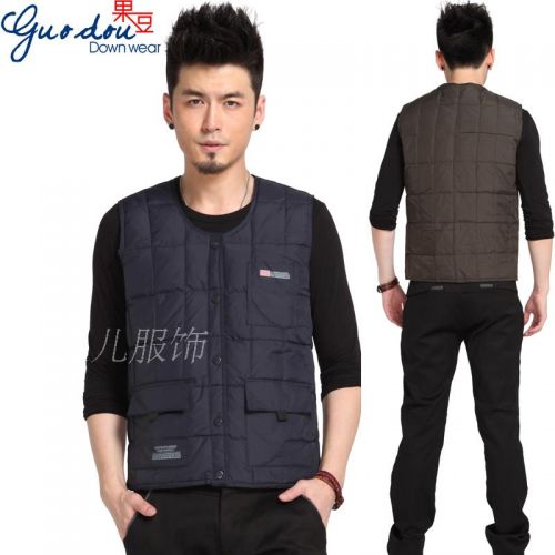  Gilet hiver sans manche homme en nylon - Ref 608543