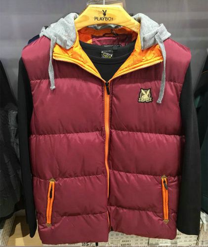Gilet hiver sans manche homme PLAYBOY en coton - Ref 608697